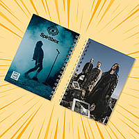 Блокнот А6 пружина 48 л. клітина Spiritbox 018