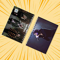 Блокнот А6 пружина 48 л. клітина Spiritbox 024