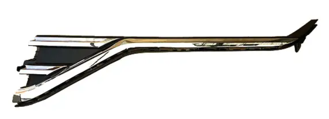 Решітка радіатора Volkswagen Touareg 18- ліва Fps хром.молд., фото 1