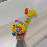 Гітара-каталка "Жираф" музика, світло, фото 2