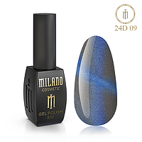 Milano Cosmetic гель-лак Котяче око Cat eyes 24D № 09 для нігтів, 8 мл