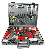 Пневмонабір, Набір пневмоінструменту 5 од LEX (Польща), Комплектуючі для компресора повітряного, STK