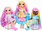 Лялька Рейнбоу Хай Розфарбуй мене Фіолетові очі Rainbow High Watercolor & Create Fashion DIY Doll, фото 6