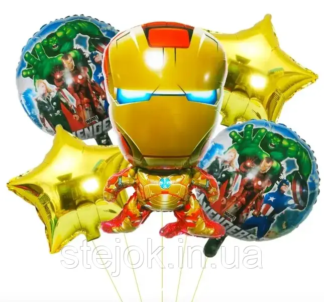 Набір куль Залізна людина 5в1, фото 1