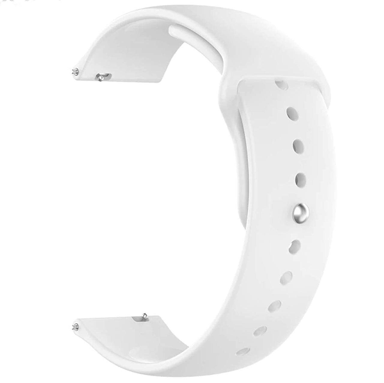 Ремешок ArmorStandart TPU Silicon Watch Strap 20mm White (ARM60518)