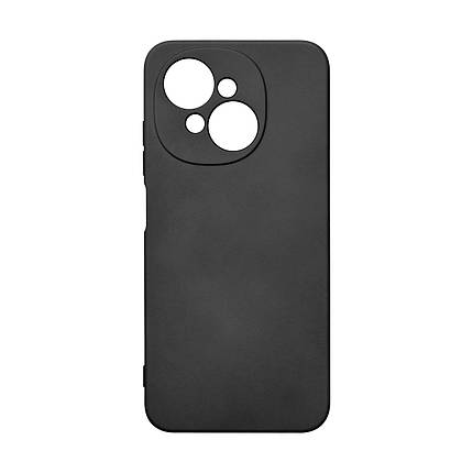 Чохол накладка ArmorStandart TPU ICON для Tecno Spark Go 1 (KL4) Camera cover Black (ARM81215), фото 1