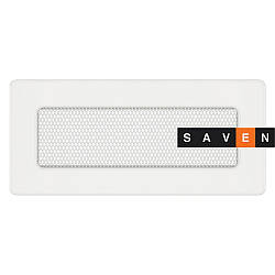 Вентиляційна решітка для каміна SAVEN 11х24 біла