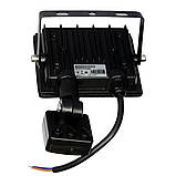 Прожектор світлодіодний з датчиком руху EVROLIGHT FM-01D-20 20W 6400К  57040, фото 3