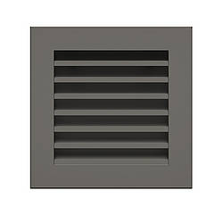 Вентиляційна решітка для каміна SAVEN Hide 17x17 графітова