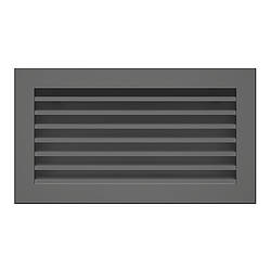 Вентиляційна решітка для каміна SAVEN Hide 17x30 графітова