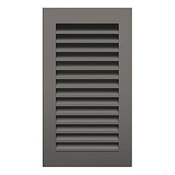 Вентиляційна решітка для каміна SAVEN Hide Vertical 30x17 графітова