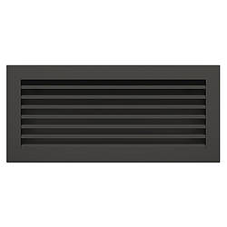 Вентиляційна решітка для каміна SAVEN Hide 17x37 чорна