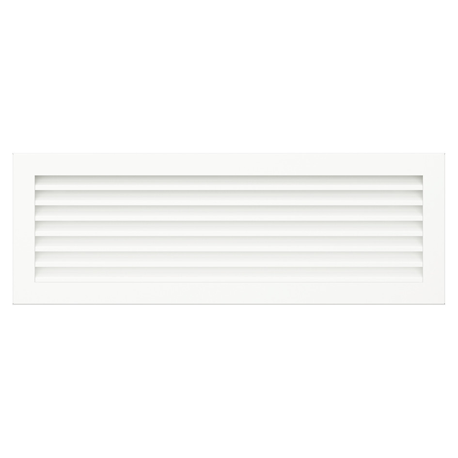 Вентиляційна решітка для каміна SAVEN Hide 17x49 біла, фото 1