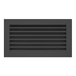 Вентиляційна решітка для каміна SAVEN Hide 17x30 чорна