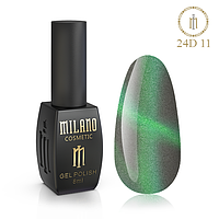 Milano Cosmetic гель-лак Котяче око Cat eyes 24D № 11 для нігтів, 8 мл