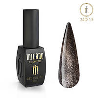 Milano Cosmetic гель-лак Котяче око Cat eyes 24D № 15 для нігтів, 8 мл