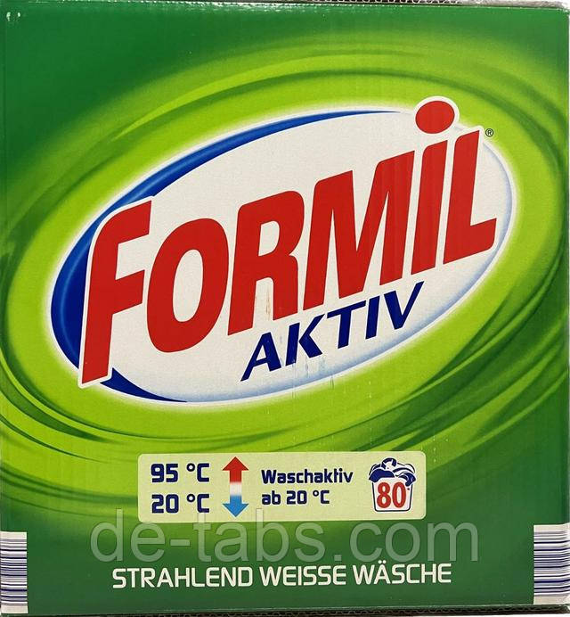 Formil Aktiv 80 прань / 5,2 кг пральний порошок