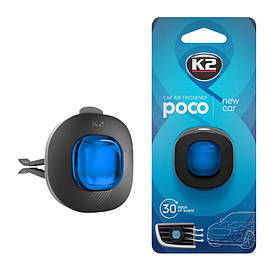 Ароматизатор (освіжувач) повітря K2 POCO "NEW CAR" 30г