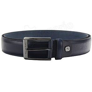 Чоловічий ремінь Pierre Cardin AUT 8028 GF Синій -