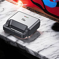 Вафельниця 7в1 Zepline 2200W Мультимейкер зі змінними панелями для сендвічів пончиків гриль горішниця Німеччина