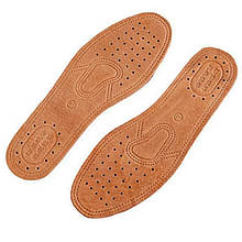 Чоловічі дихаючі шкіряні устілки для взуття, що вбирають піт