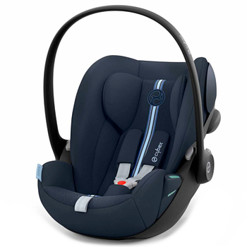 Автокрісло Cybex Cloud G Plus Ocean Blue (група 0+, i-Size, обертання на 180°, ISOFIX) Темно-синє