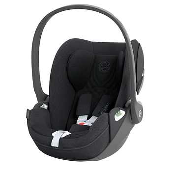 Автокрісло Cybex Cloud T Plus Sepia Black (група 0+, i-Size, обертання на 180°, ISOFIX) Чорне