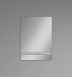 Дзеркало настінне Zerix SANSA MRZ05-50x70x10 прямокутне з полицею (ZX5627), фото 5