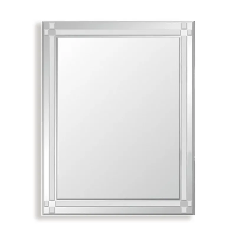 Дзеркало настінне Zerix FONTE MRZ10-60x80-Reverse прямокутне з декором (ZX5640), фото 1