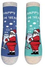 Дитячі махрові шкарпетки "Santa" (розмір 23) 5441