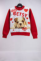Джемпер для дівчинки на флісі з сублімацією Betsy