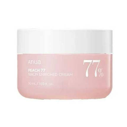 Зволожувальний крем для обличчя з екстрактом персика Anua Peach 77% Niacin Enriched Cream, 50 ml, фото 1