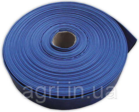 Шланг AGRO-FLAT 2 bar, 3", 100 м, BLUE