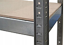 Металевий стелаж для гаража, будинку, офісу, балкона, комори 180х90х40 см. Модульні стелажі для складу, фото 5