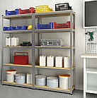 Металевий стелаж для гаража, будинку, офісу, балкона, комори 180х90х40 см. Модульні стелажі для складу, фото 9