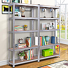 Металевий стелаж для гаража, будинку, офісу, балкона, комори 180х90х40 см. Модульні стелажі для складу, фото 10