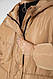 Куртка жіноча демісезонна з поясом, колір бежевий, 207R005 - фото 6 - id-p2721159052