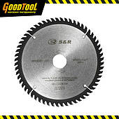 Диск пильний S&R Meister Wood Craft 190x30x2,4 мм, 60 зубів (238060190)