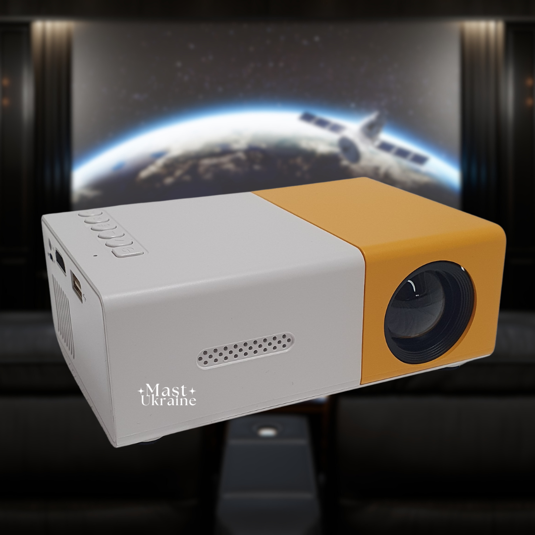 Мультимедійний Led Projector для домашнього кінотеатру з пультом дистанційного керування KHFG-003