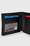 Чоловічий шкіряний портмоне Eminsa 1049-4/1 чорний, фото 5