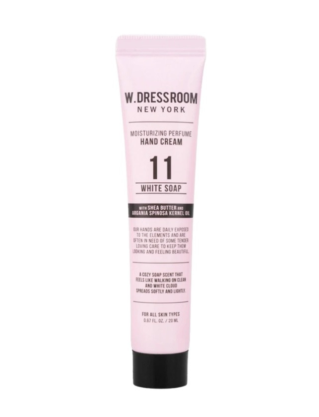 W.Dressroom Moisturizing Perfume Hand Cream No.11 White Soap Парфумований крем для рук, 20 мл. До 07/2026
