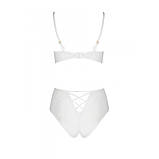 Еротичний комплект з малюнком Passion LOVELIA BIKINI для романтичних вечорів з високою талією та відкритою, фото 4