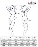 Трусики-стрепи Passion Exclusive Shelly Thong чорні для жінок з мереживним декором відкриті мініатюрні, фото 6