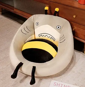 Дитяче м'яке крісло плюшеве іграшка "Акула" C 68704