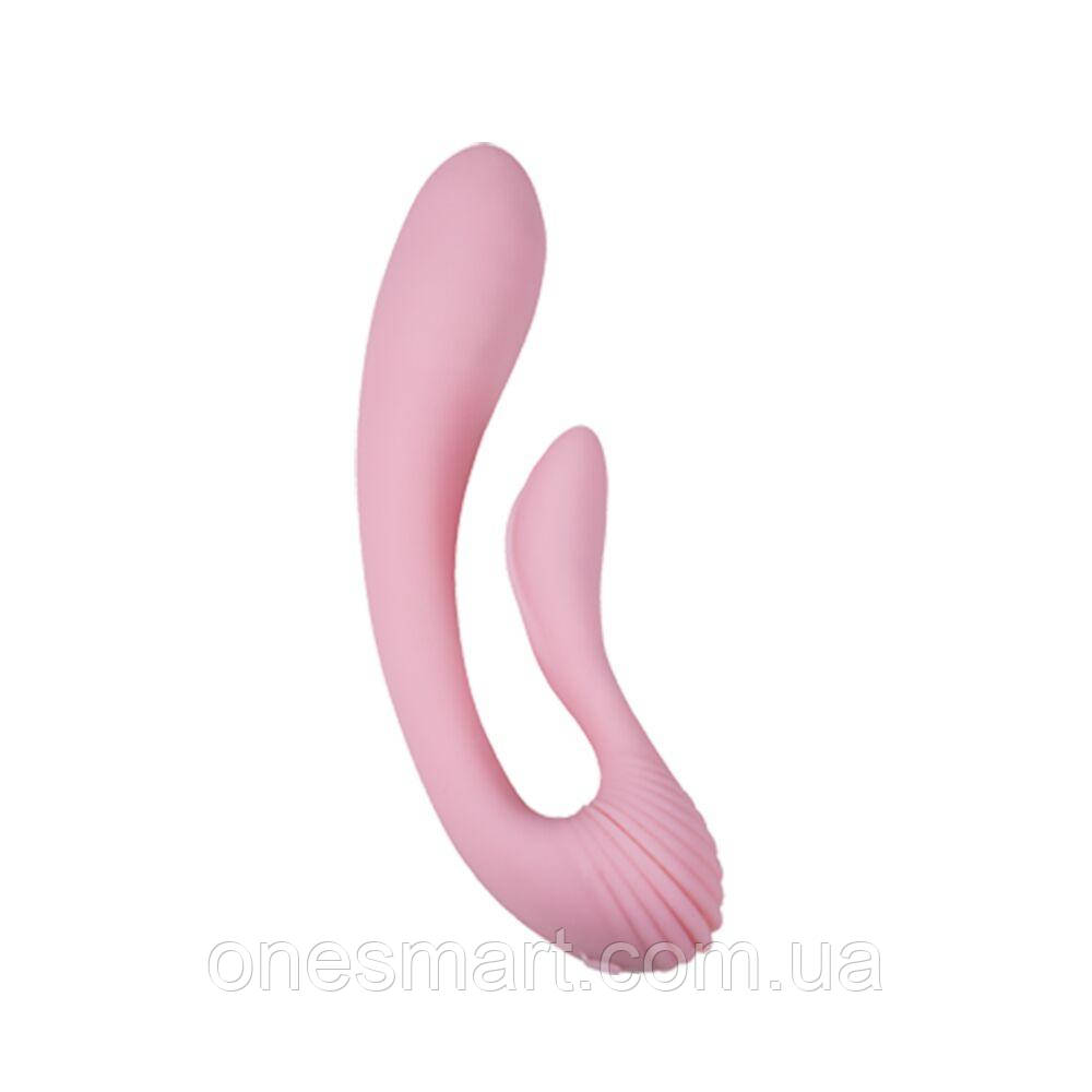 Вібратор Adrien Lastic G-Wave вагінально-кліторальний з двома моторами для стимуляції точки G та клітора, фото 1