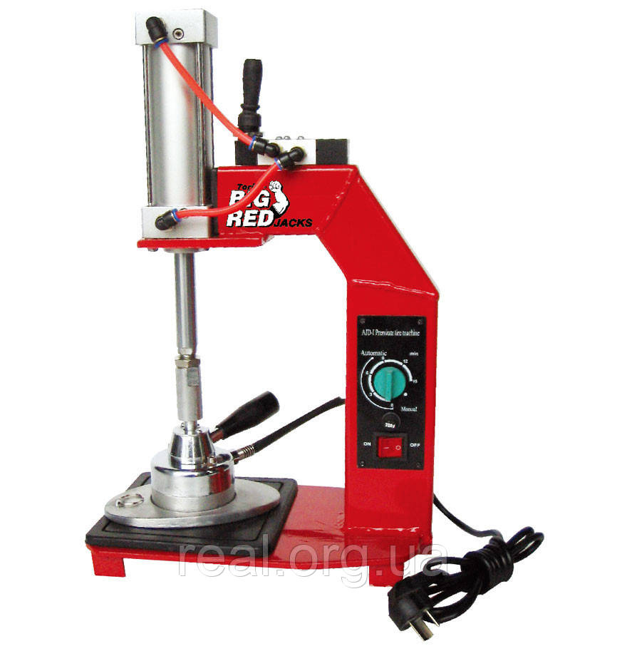 ✅ Вулканізатор з пневматичним притиском, температурний контролер, настільний, 1 нагрівальна пласт