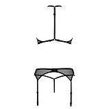 Комплект білизни Passion Satara Set чорний для жінок з бюстгальтером поясом для панчіх стрінгами, фото 4