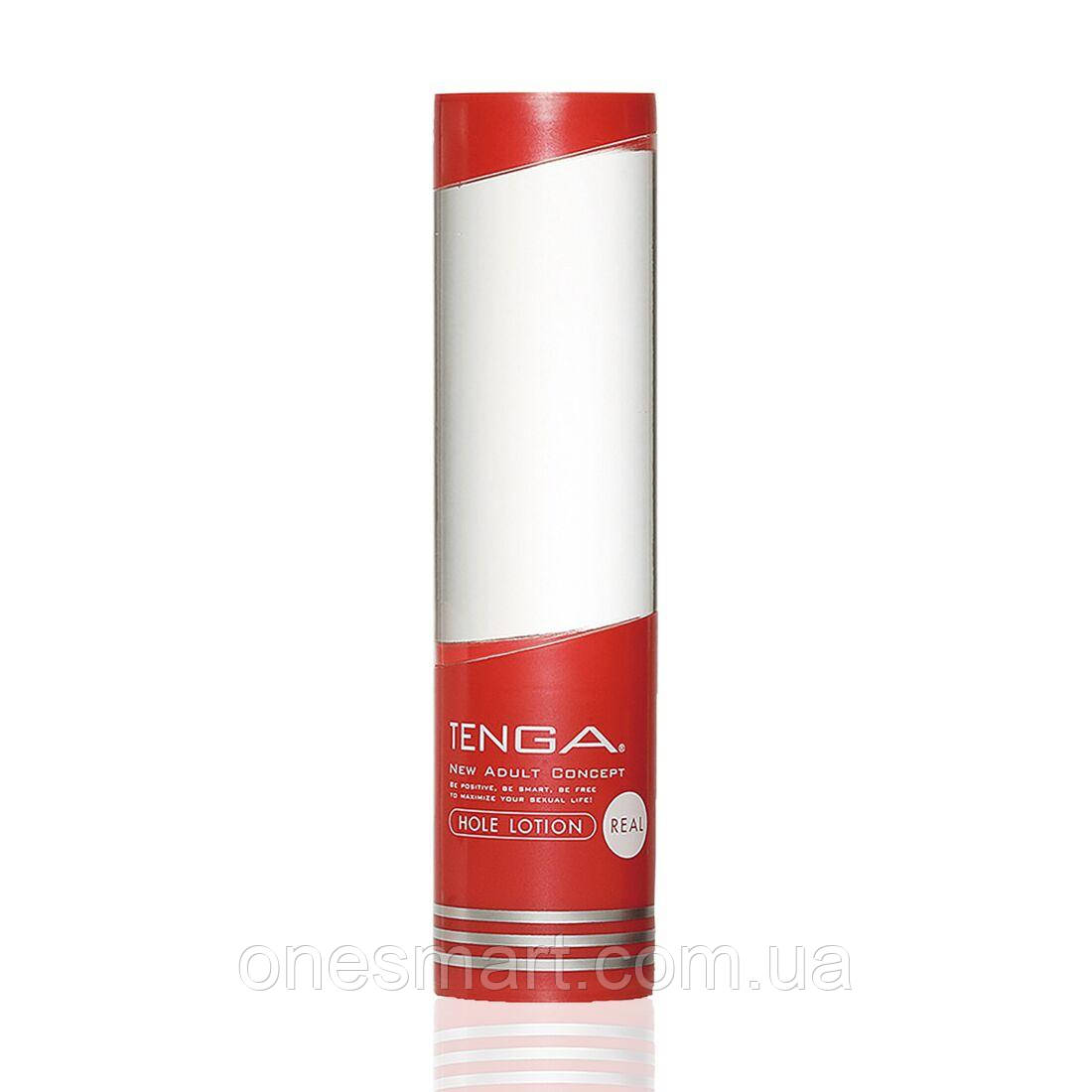 Лубрикант Tenga Hole Lotion Real для мастурбації та сексу водяний універсальний для комфортного ковзання
