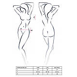 Комплект еротичної білизни Passion EXPRESSION сітка спідничка та стрінги для сексуальних ігор та БДСМ, фото 3