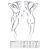 Комплект еротичної білизни Passion IMAGINE SET для спокусливих ігор відкритий ліф міні-сорочка трусики, фото 5